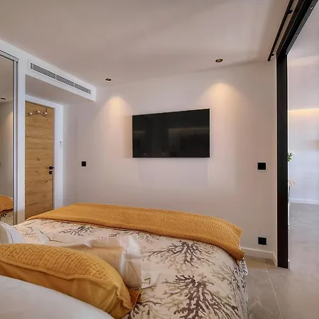 アパート Cannes Luxury - Stunning Sea Front ヴィルヌーヴ・ルベ